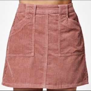 KENDALL & KYLIE Pink Corduroy Skirt - Sz 24W